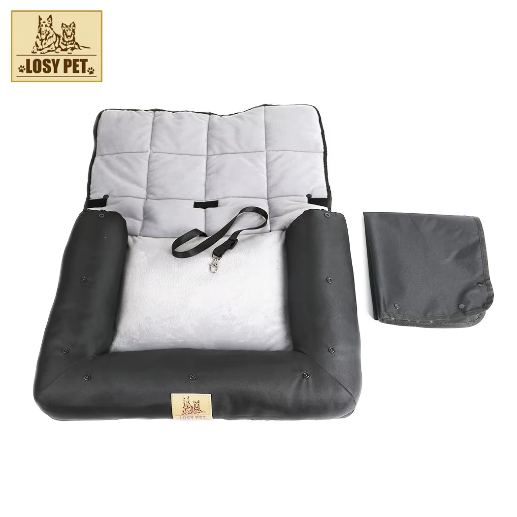 Pet Dog Cat Car Seat Safety Puppy Carrier Cover Travel Gear Booster Bed Bag