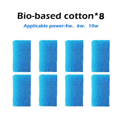 Aquarium Filter Pump Fish Tank Submersible Silent Air Oxygen Aerator Internal Water Pump Aquarium Air Pump Wave Maker 220V