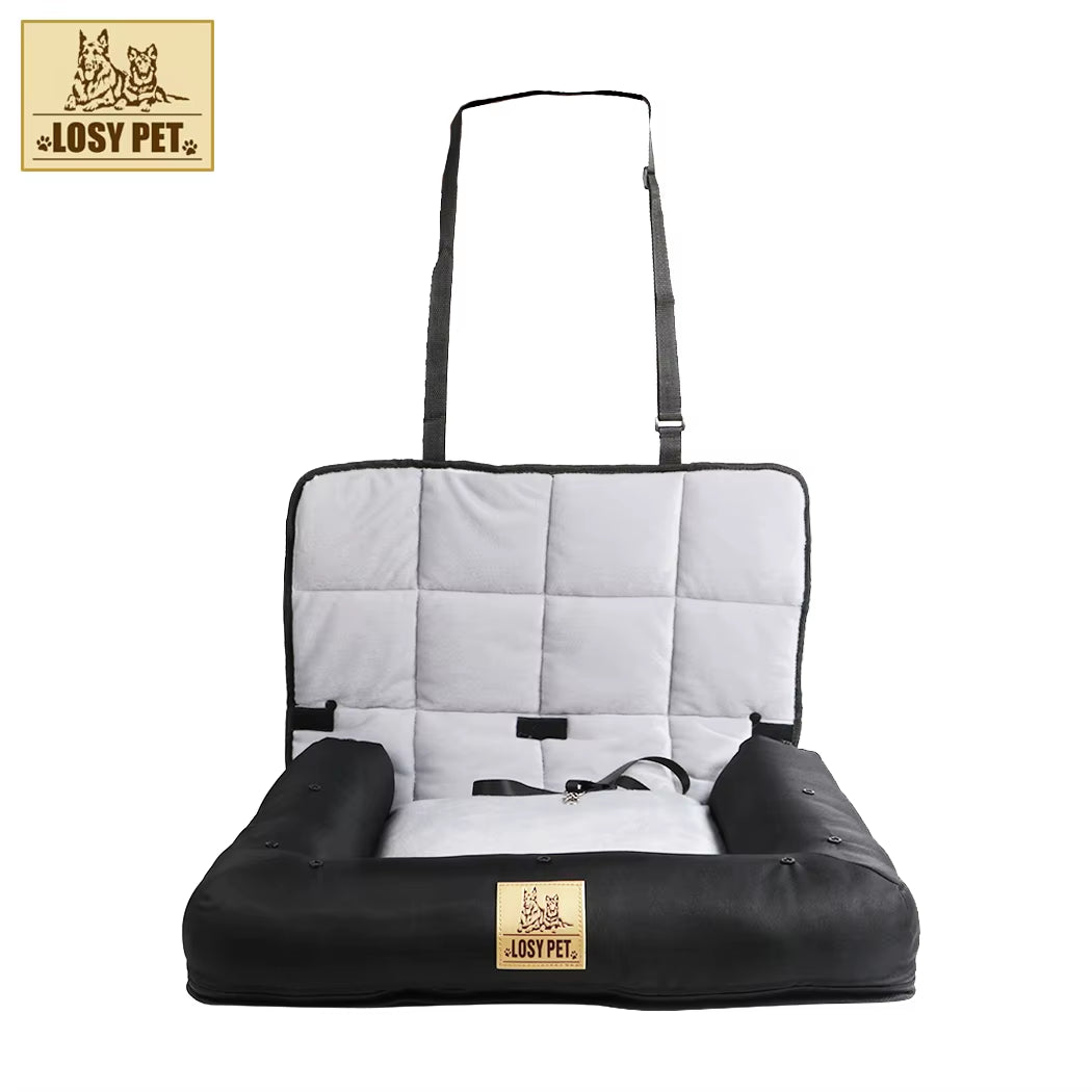 Pet Dog Cat Car Seat Safety Puppy Carrier Cover Travel Gear Booster Bed Bag