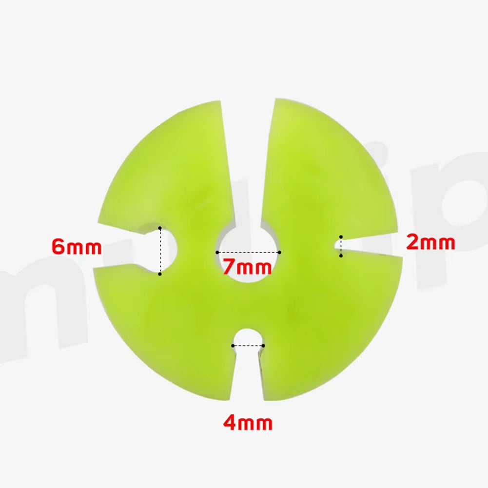 1 Pc Fishing Rod Protection Holder Silicone Stop Puller Storage Rack Fishing Rod Fixed Ball Fishing Accessories