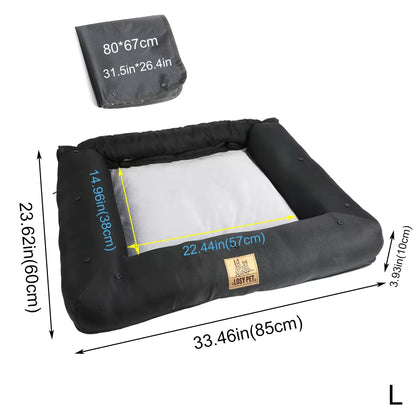 Pet Dog Cat Car Seat Safety Puppy Carrier Cover Travel Gear Booster Bed Bag